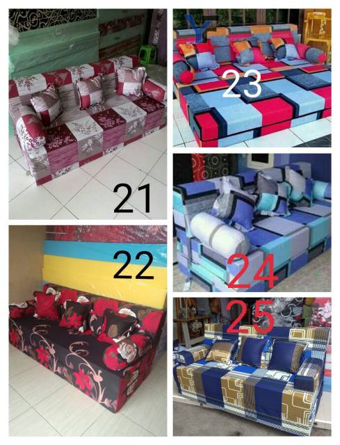 Sofa bed sofabed inoac Original EON D23 tebal 20cm