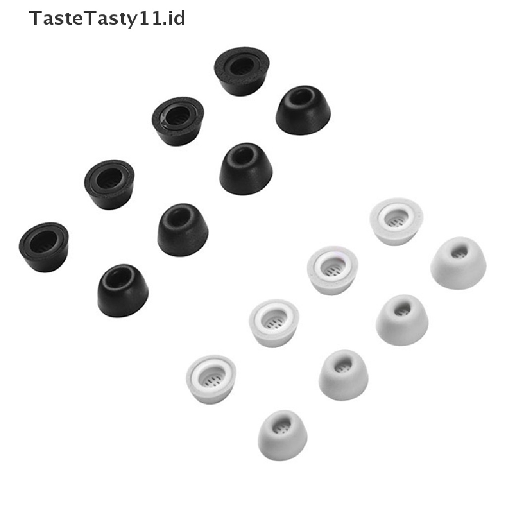 【TasteTasty】 2Pcs Memory Foam Ear Tips For HUAWEI Freebuds Pro Eartips VIVO TWS2 Earbuds Tips .