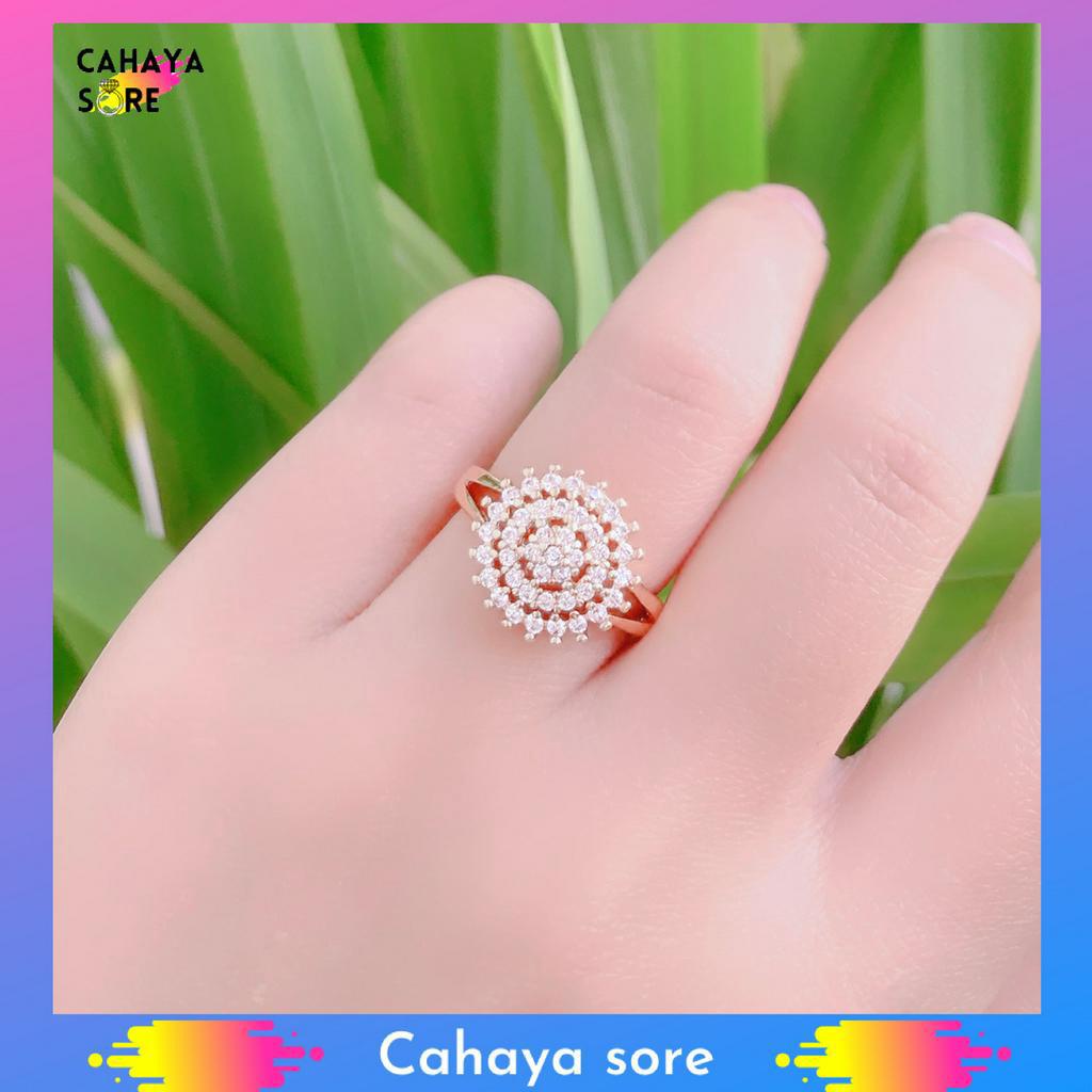 Cincin Xuping Gold Cincin Dewasa Anti Karat CD27