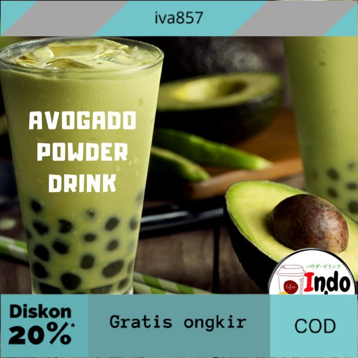 

PROMO Bubuk Avocado / Avocado Powder / Bubuk Minuman Avocado 1 Kg GRATIS ONGKIR