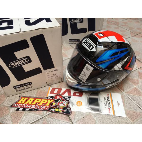 HELM SHOEI X14 BRADLEY SMITH U.S. VERSION SIZE L ORIGINAL