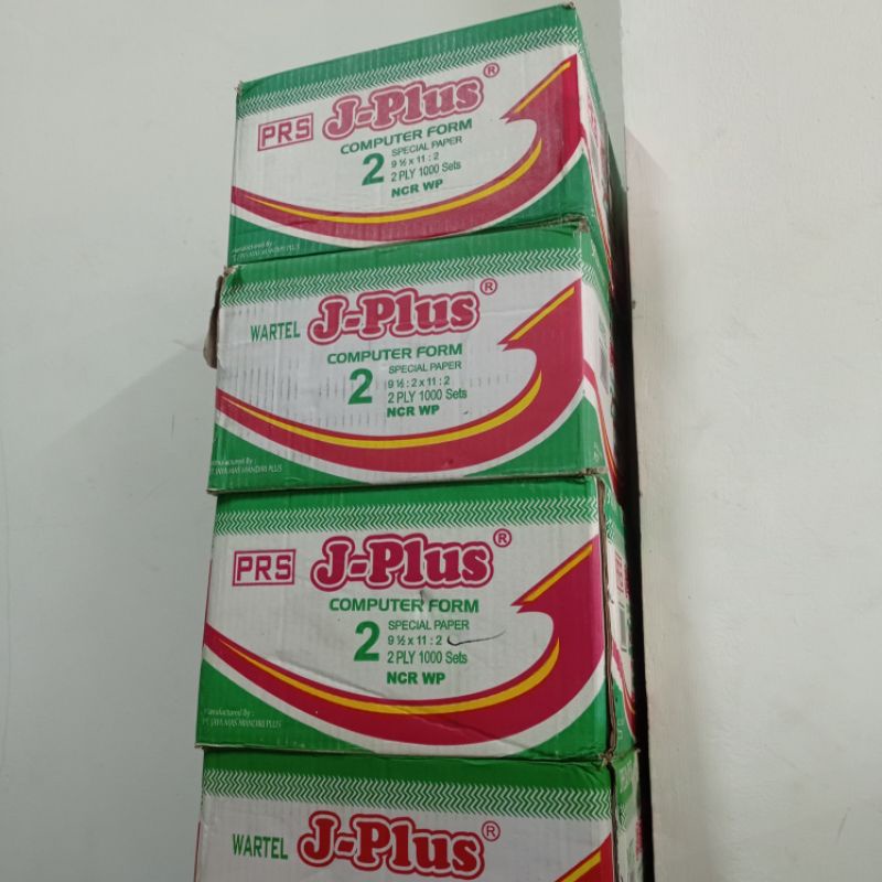 J PLUS CONTINUOUS FROM 2 PLY WARNA 9.5 x 11 : 2