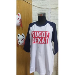 SUGOI DEKAI TSHIRT ANIME KAOS T-SHIRT SABLON