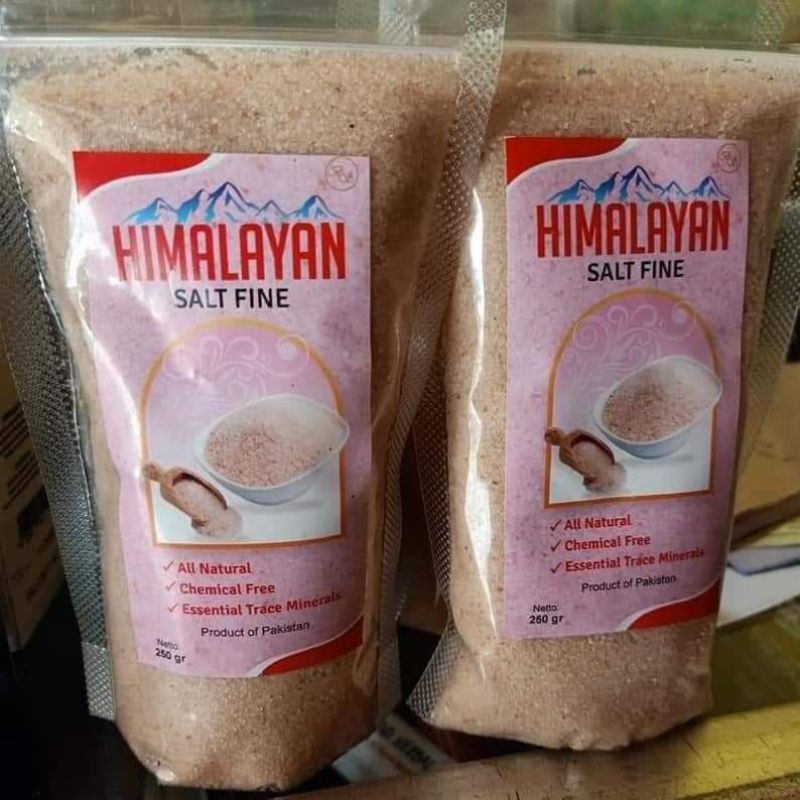 

GARAM HIMALAYA SALT FINE 250 gram --->>> SI KRISTAL PINK YANG MENYEHATKAN