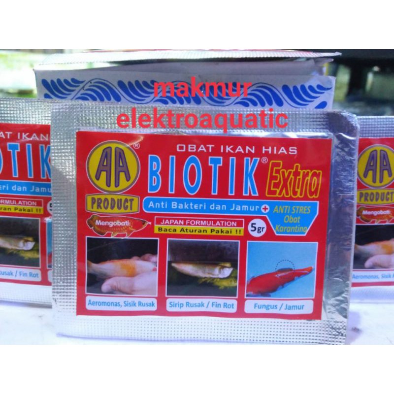 Obat Ikan AA BIOTIK EXTRA