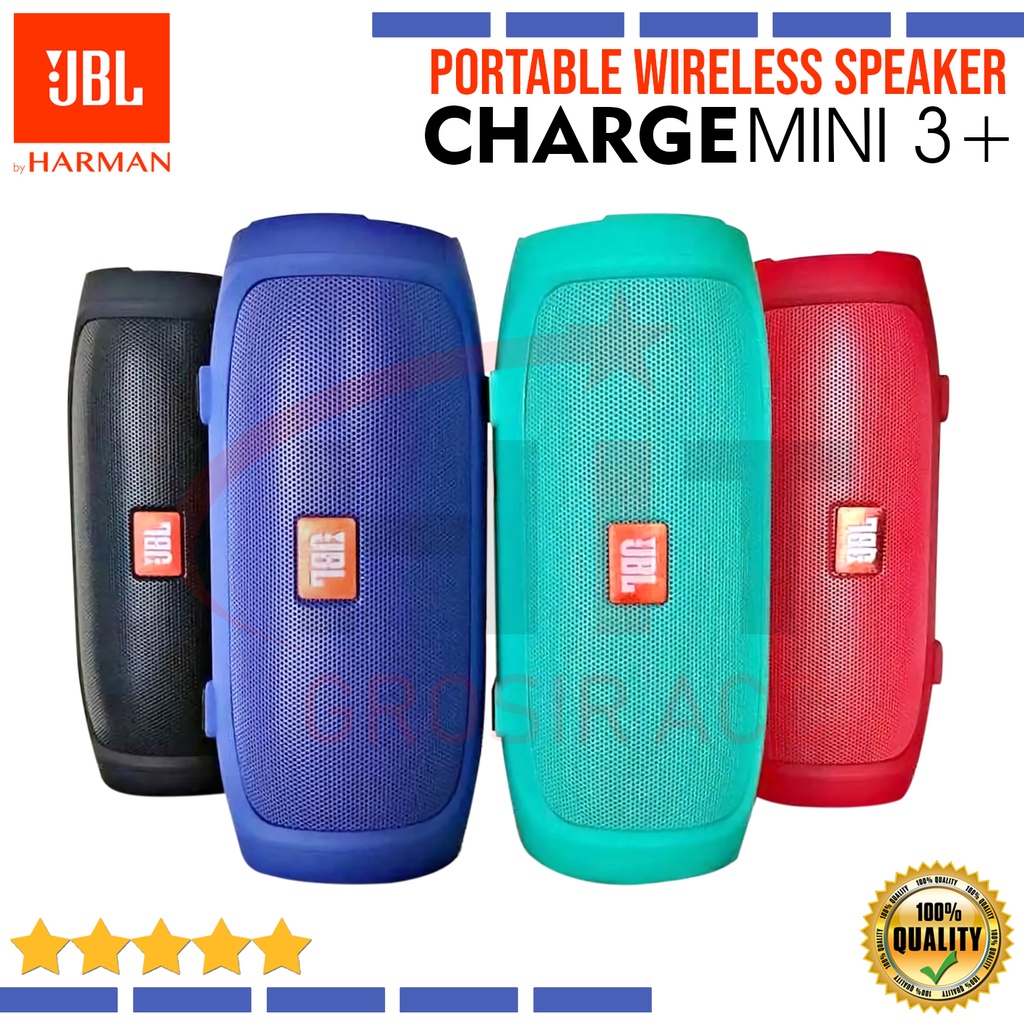 Speaker Portable Bluetooth JBL Wireless Charge Mini 3+