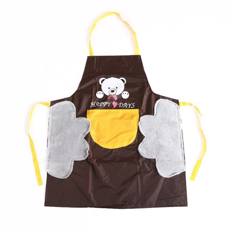 APRON CELEMEK MASAK ANTI MINYAK PREMIUM QUALITY MOTIF BEAR LUCU