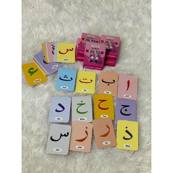 Flash Card Arabic Huruf Hijaiyah