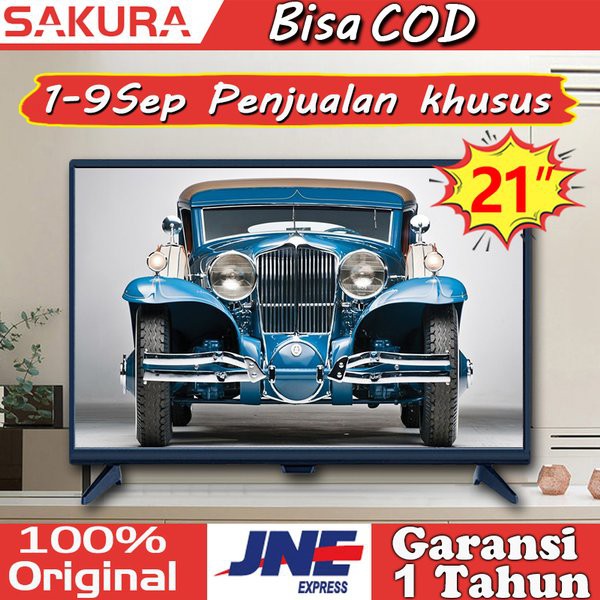 Spesial Sakura TV LED 21 inch tv murah HD Televisi Model TCLG-S21P Limited