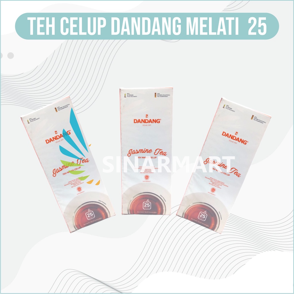 

TEH CELUP DANDANG JASMINE MELATI 25S KOTAK