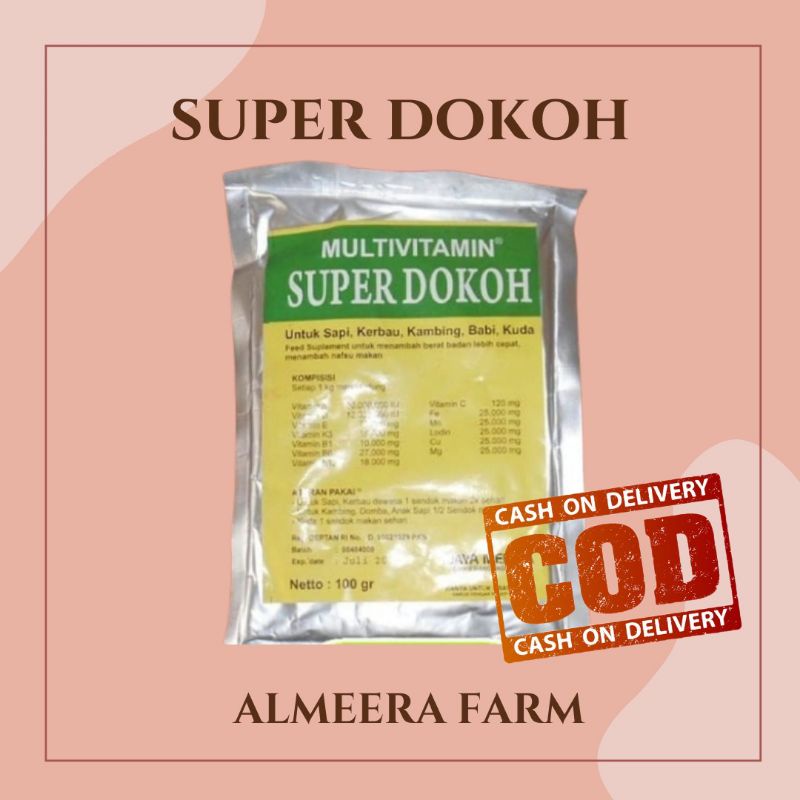 

super dokoh penggemuk sapi