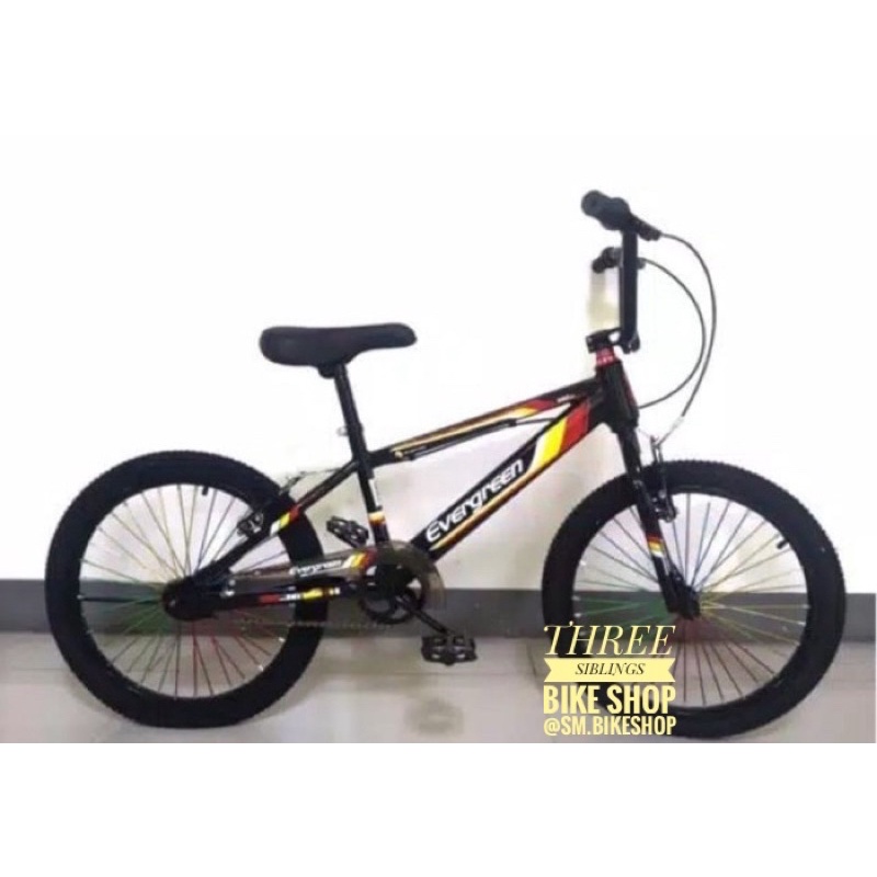 SEPEDA BMX EVERGREEN B1 20 INCH WARNA HITAM