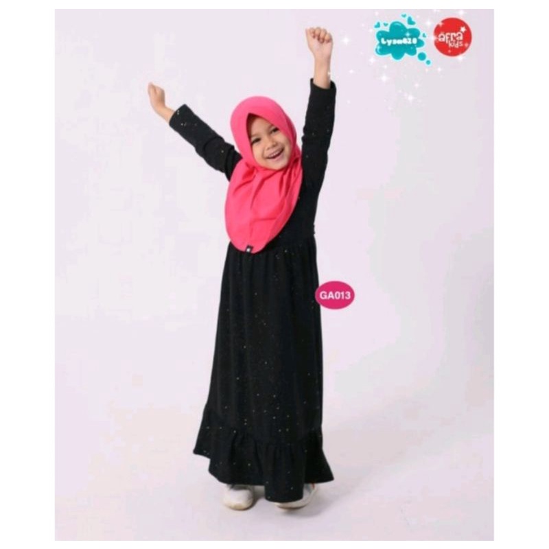 AFRA KIDS GAMIS GA 013 BLACK GLITER GA 006 CREAM GLITER GA 001  GA 008 POLKA