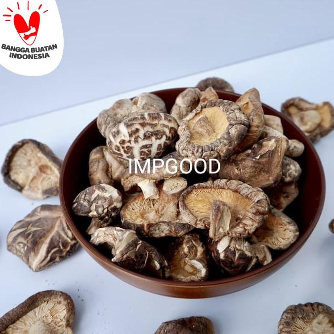 

TERMURAH JAMUR KERING HIOKO SHITAKE, DRIED MUSHROOM 100gram Kode 821