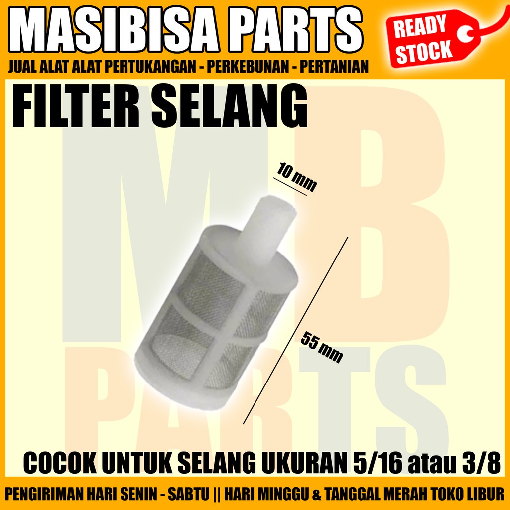 FILTER POMPA DC / SARINGAN SELANG HISAP DINAMO PUMP