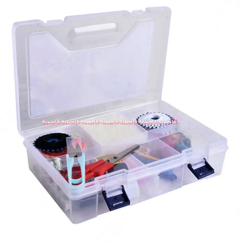 Arthome Sewing Kit 117pcs Alat Perlengkapan Jahit Menjahit Dengan Box Kotak Isi Gunting Benang Centi