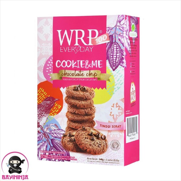

WRP Cookies Chocolate Chip 12 x 20 g T-Ninjabayi 01