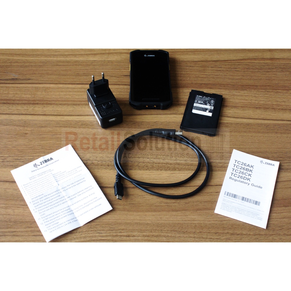 Barcode Scanner PDT Android Zebra TC26 / TC-26 / TC 26 Garansi Resmi