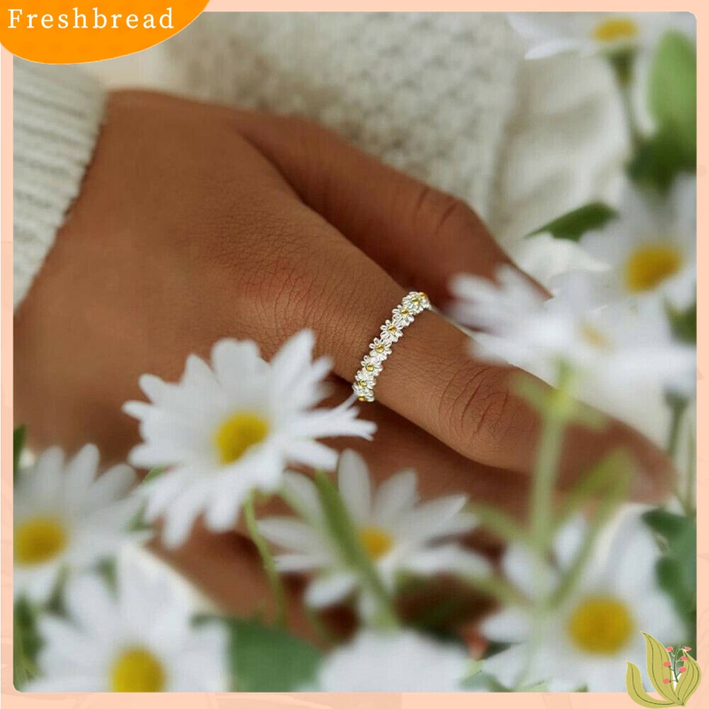 Terlaris Chrysanthemum Ring Exquisite Adjustable Female Jewelry Open Cuff Flower Finger Ring for Engagement