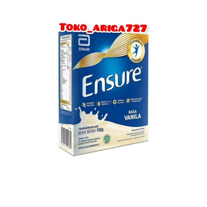 

Ensure vanila 150gr / susu ensure