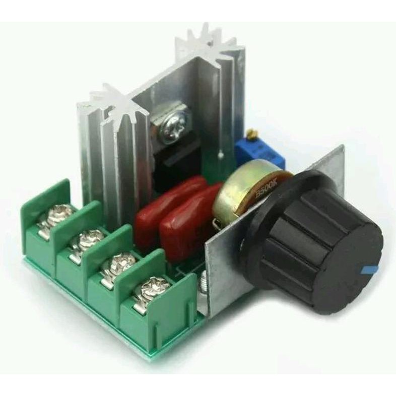 Unik DIMMER 2000W 2000 WATT MODUL PENGATUR KECEPATAN MOTOR GERINDA BOR ac Diskon