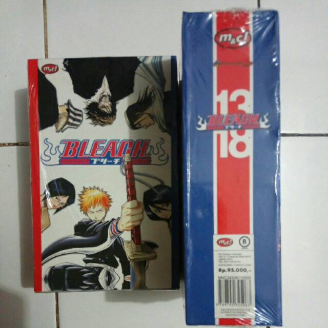 Obral Paket Komik Bleach 13-18