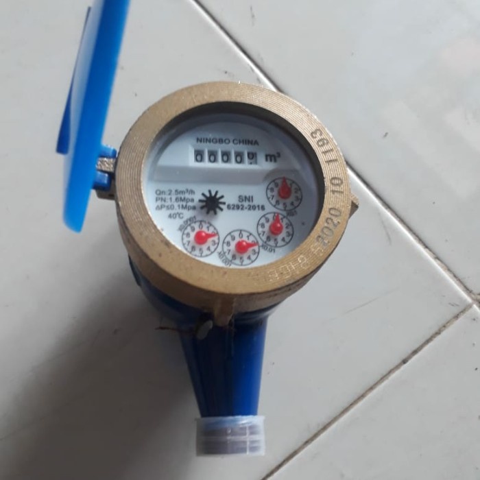 Water Meter Ningbo 1/2 Inchi