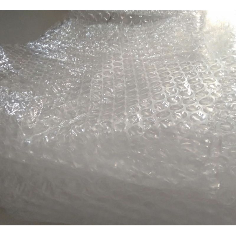 

Bubble wrap tambahan packing (untuk keamanan kemasan)