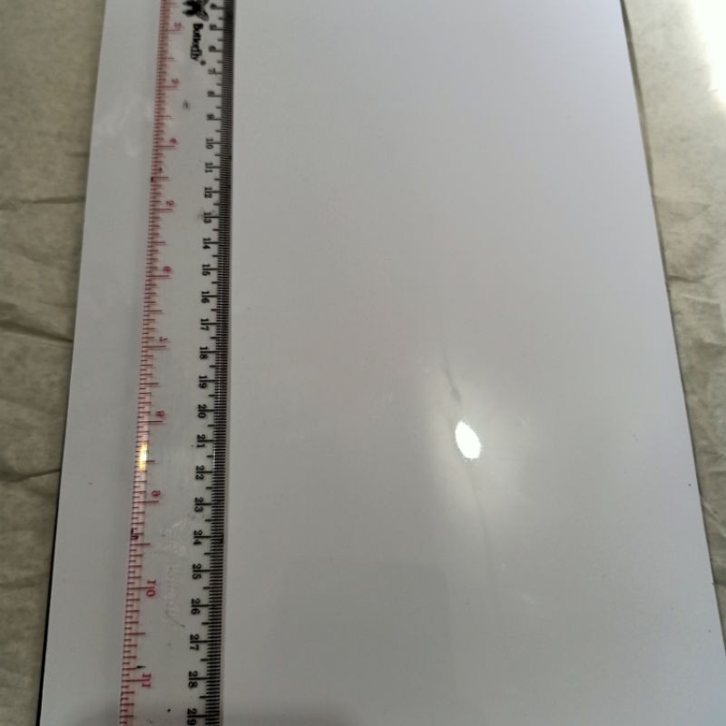 

Magnet Sheet White Board Glossy 30x20cm (Tebal 0.7mm)