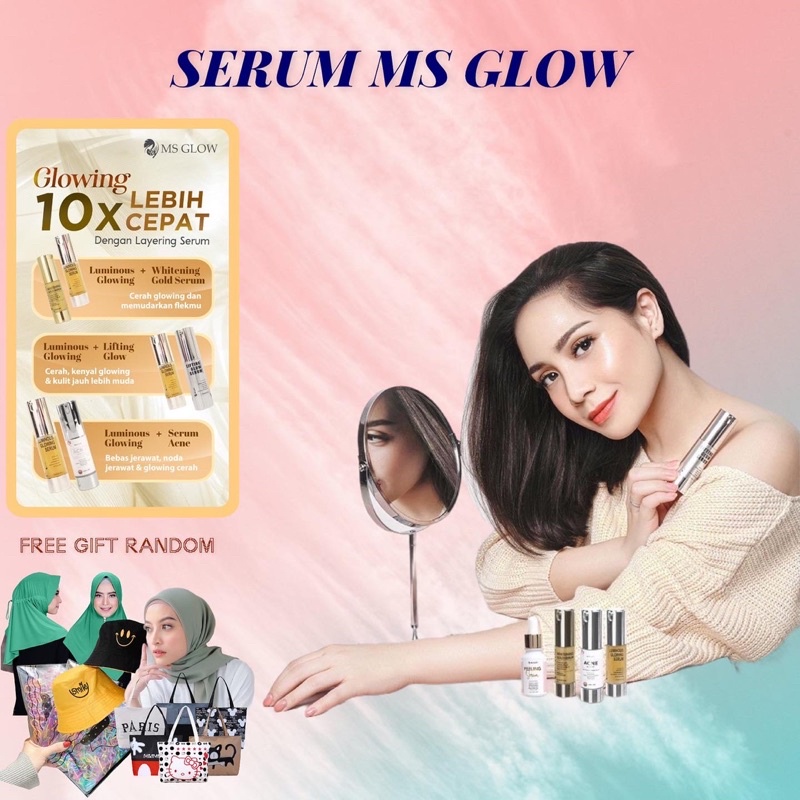 serum luminous whitening / serum ms glow / serum ms glow whitening / serum whitening glowing