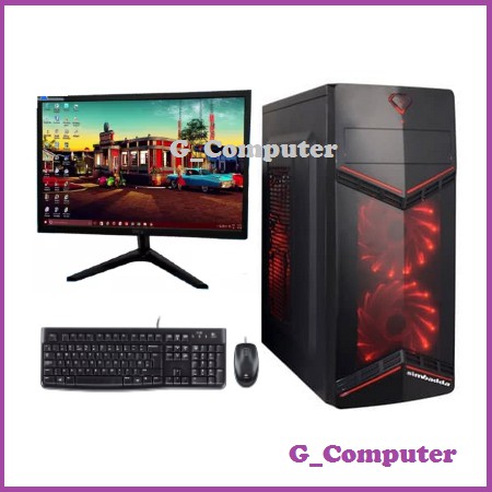 PC Gaming Lengkap Core i7 Ram 16GB Vga 2GB LED 19Inch #Juara