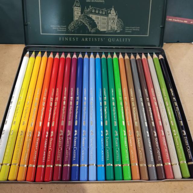 

Polychromos Tin Case Set 24 colour ll Special promo