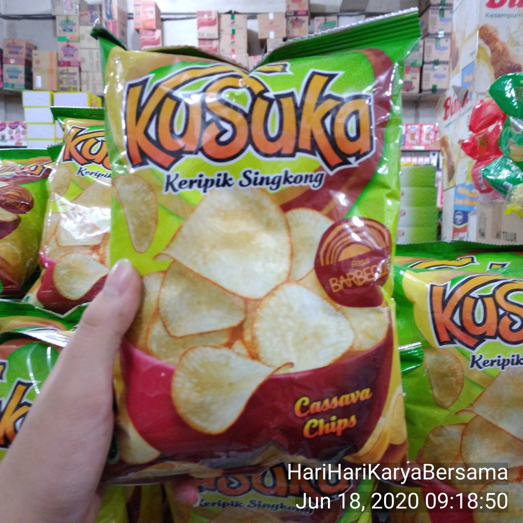 Jual Kusuka Keripik Singkong Barbeque Gr Shopee Indonesia