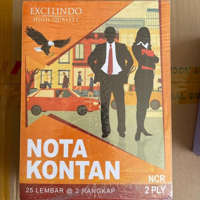 

Buku Nota Besar EXCELINDO MURAH 2Ply NCR / Nota Kontan Rangkap 2