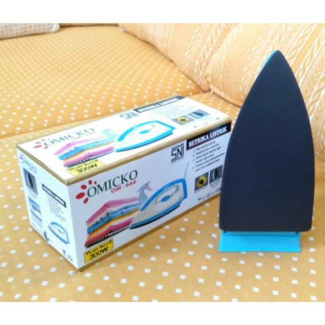 Setrika listrik omicko teflon