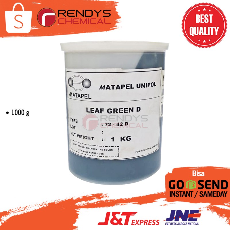 Pigment Pasta Untuk Resin Merk UNIPOL / Pewarna Resin 1 Kg - Leaf Green D