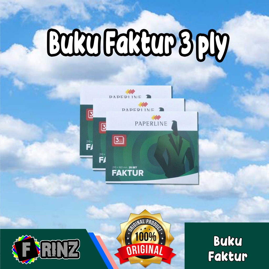 

ATK ~ Buku Faktur 3 ply / Faktur Besar Tiga Rangkap