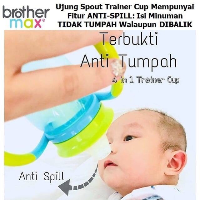 Brother max trainer cup 170ml - gelas mpasi bayi