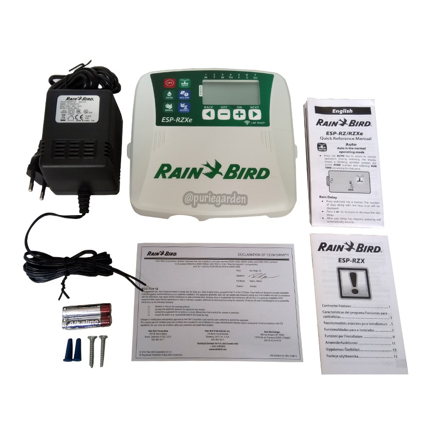 Rain Bird ESP-RZX Series Indoor Controller – 8 Station PG KDR