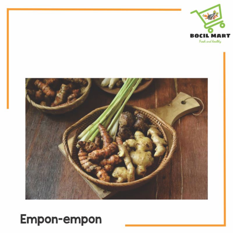 

REMPAH-REMPAH / EMPON-EMPON / JAHE / KUNYIT / LAOS / KUNCI / KENCUR BOCIL MART