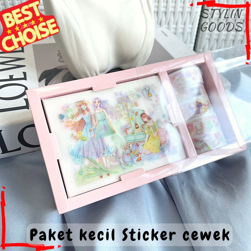 

PAKET KECIL STICKER DAN SOLATIP KARAKTER CEWE AESTHETIC IMUT LUCU TERBARU MURAH READY COD