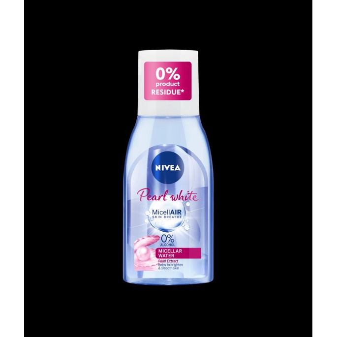 Nivea Micellar Water Pear &amp; White 125 ml / Pembersih Make Up / Micellar Water Nivea