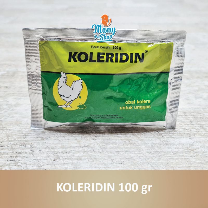 KOLERIDIN 100 GR OBAT KOLERA UNGGAS
