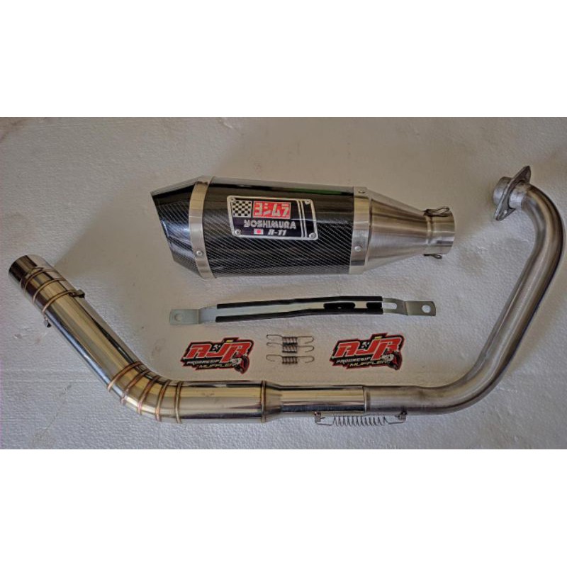 knalpot Yoshimura carbon.(untuk 150 CC,matic,bebek)