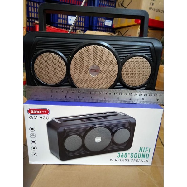 SPEAKER BLUETOOTH 5br0 V15 SALON AKTIF BLUTUH FC