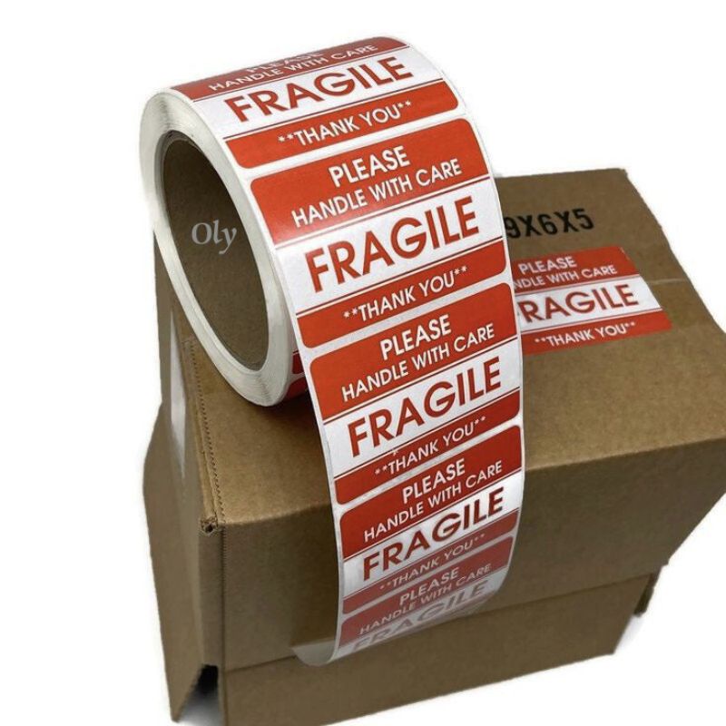 

STICKER LABEL FRAGILE / STIKER PECAH BELAH JANGAN
