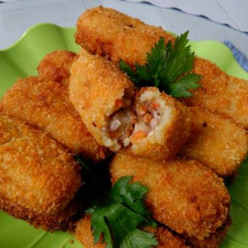 

Kroket Kentang Sultan Premium Size Jumbo bangett (isi 10 biji)