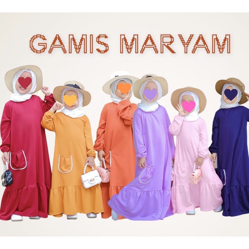 Gamis anak perempuan  Gamis perempuan Gamis anak lucu Gamis maryam Gamis anak keren Gamis anak murah