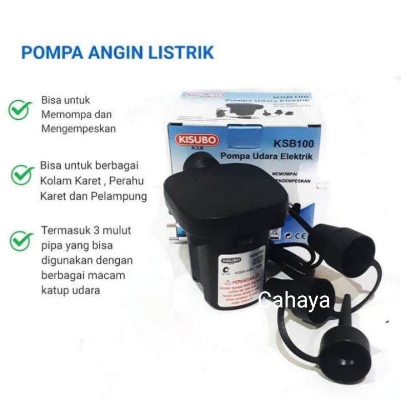 Pompa Angin listrik pompa kolam mau pelampung