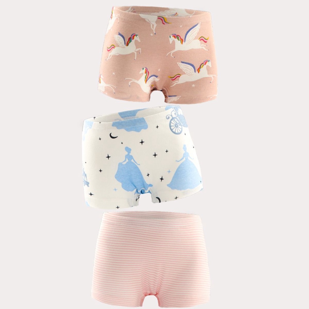 Boxer anak perempuan motif UNICORN | DUO KRUCILS